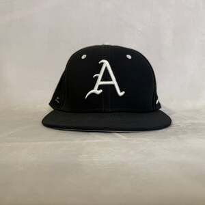 Razorback Nike Authentic Baseball Team Fitted Cap Dark Gray